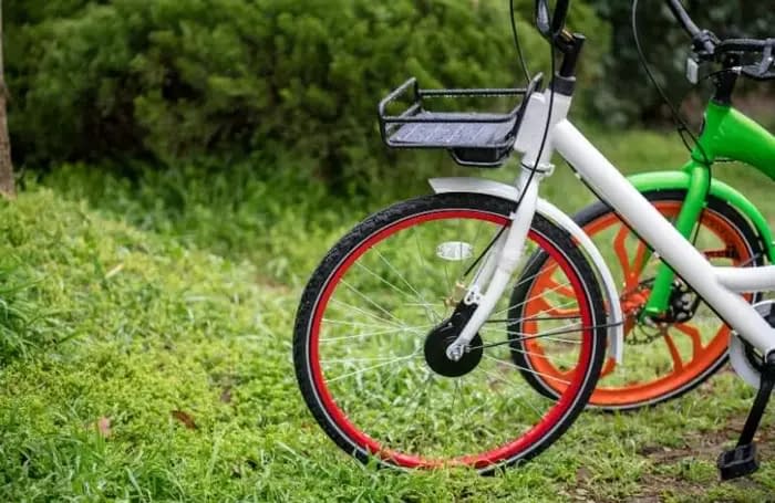 Electric Bike Standing